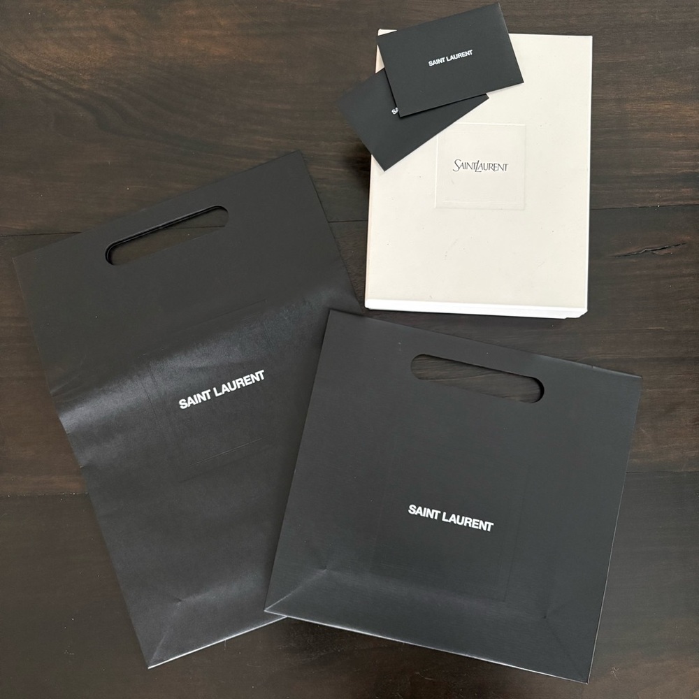 Saint Laurent gift wrap bundle